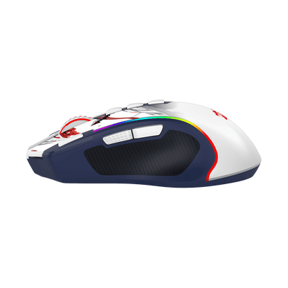 Redragon EU M612AK PRO RGB Gaming Mouse, 8000 DPI Wired/Wireless Optical Mouse with 9 Programmable Buttons & 7 Backlit Modes, BT & 2.4G Wireless, Software Supports DIY Keybinds Rapid Fire Button