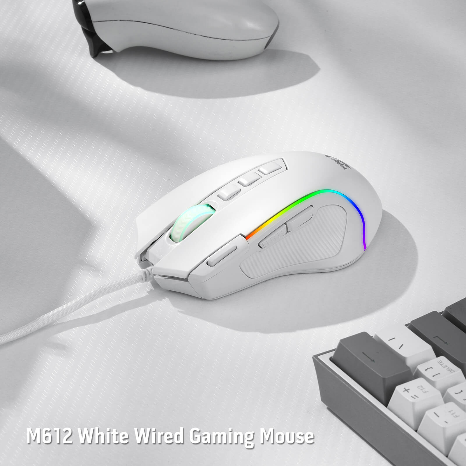 Redragon EU M612 Predator white Gaming Mouse