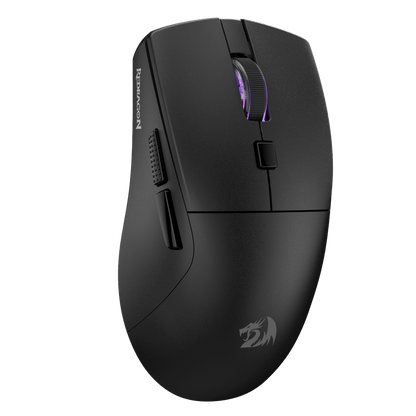 Redragon EU M618 LIT Wireless Gaming Mouse, 10000 DPI Optical Ergonomic Mouse with 6 Programmable Buttons, 70G Ultra Lightweight, Software Supports DIY Keybinds, Black | show