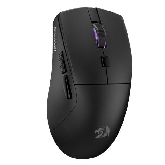 Redragon EU M618 LIT Wireless Gaming Mouse, 10000 DPI Optical Ergonomic Mouse with 6 Programmable Buttons, 70G Ultra Lightweight, Software Supports DIY Keybinds, Black | show