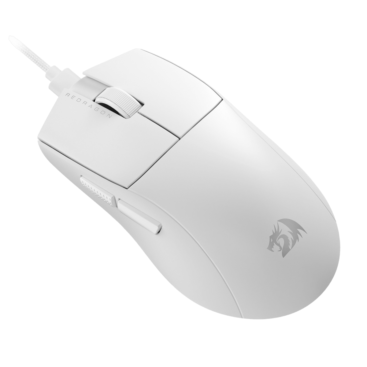 Redragon EU M724 Wired Gaming Mouse, 42G Ultra-Light 12,400 Max DPI Optical Gaming Mouse with 5 Programmable Buttons, Ergonomic Natural Grip Build, Software Supports DIY Keybinds & DPI