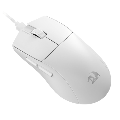 Redragon EU M724 Wired Gaming Mouse, 42G Ultra-Light 12,400 Max DPI Optical Gaming Mouse with 5 Programmable Buttons, Ergonomic Natural Grip Build, Software Supports DIY Keybinds & DPI