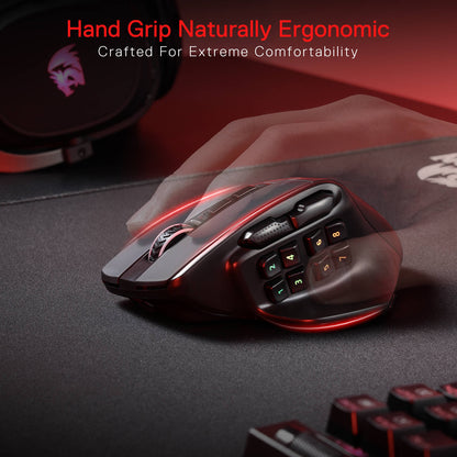 Redragon EU M811 PRO Wireless MMO Gaming Mouse