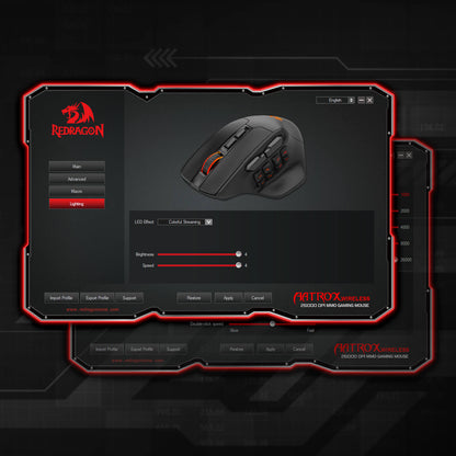 Redragon EU M811 PRO Wireless MMO Gaming Mouse