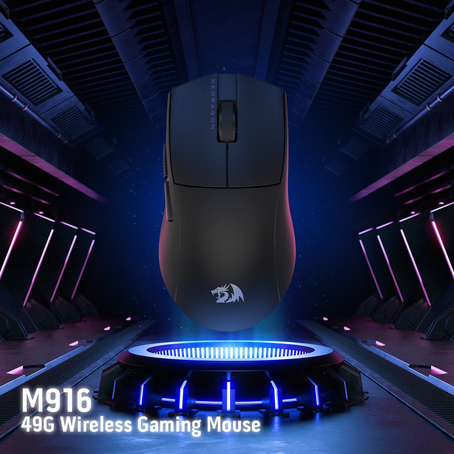 Redragon EU K1ING M916 PRO 3-Mode Wireless Gaming Mouse
