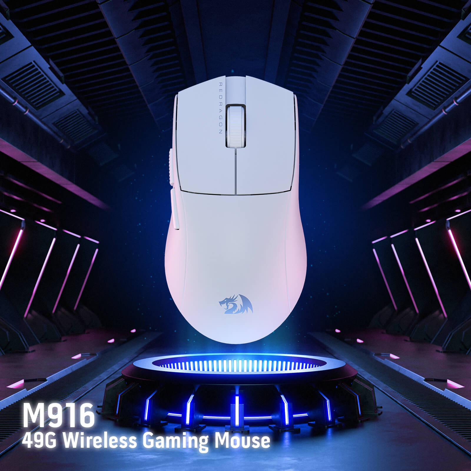 Redragon EU K1ING M916 PRO 3-Mode Wireless Gaming Mouse