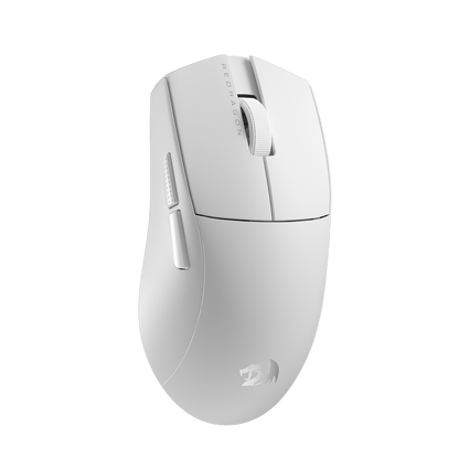 Redragon EU M916 STD 3-Mode Wireless Gaming Mouse, 49G Ultra-Light 24K DPI Mice w/Ergonomic Natural Grip Build, Full Programmable Buttons, Software Supports DIY Keybinds & DPI | show