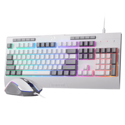 Redragon EU S151 Gaming Keyboard & Mouse Combo, 104 Keys K525 Wired RGB Membrane Keyboard and 10000 DPI Wired M616 Gaming Mouse Bundle | show