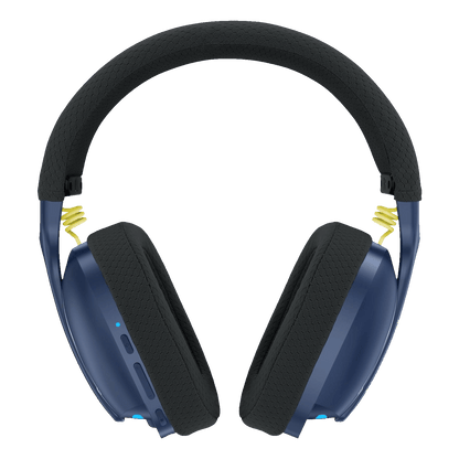 Redragon EU H878 3-Mode Wireless Blue LED Gaming Headset, Lightweight, 7.1 Surround Sound, 40MM Drivers, Detachable Microphone, Multi Platforms for PC, PS5/4/3, Switch, Mobile