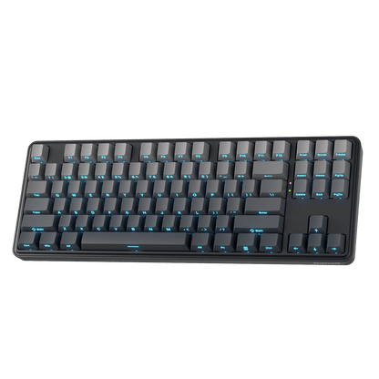 Redragon EU K707 PRO Gradient 80% Wireless Mechanical Gaming Keyboard – Hot-Swappable TKL with Tri-Mode (USB-C, Bluetooth 5.0, 2.4GHz), Quiet Linear Switches, Noise Dampening, Side-Printed PBT Keycaps, RGB Backlit, Customizable