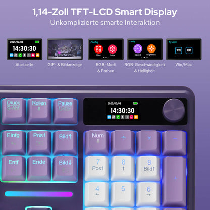 TERRAFLARE K762 PRO German QWERTZ Keyboard