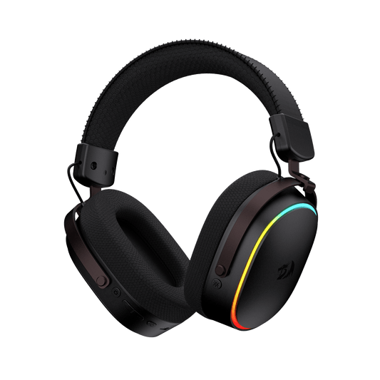Redragon EU H831 4-Mode Wireless Gaming Headset, 53mm Drivers, 45Hr+ Battery
360° Spatial Sound, Detachable Mic with Voice Monitoring, Low Latency, Multi-Platform Headphone for PS4/5, NS, PC, Mac, Phone