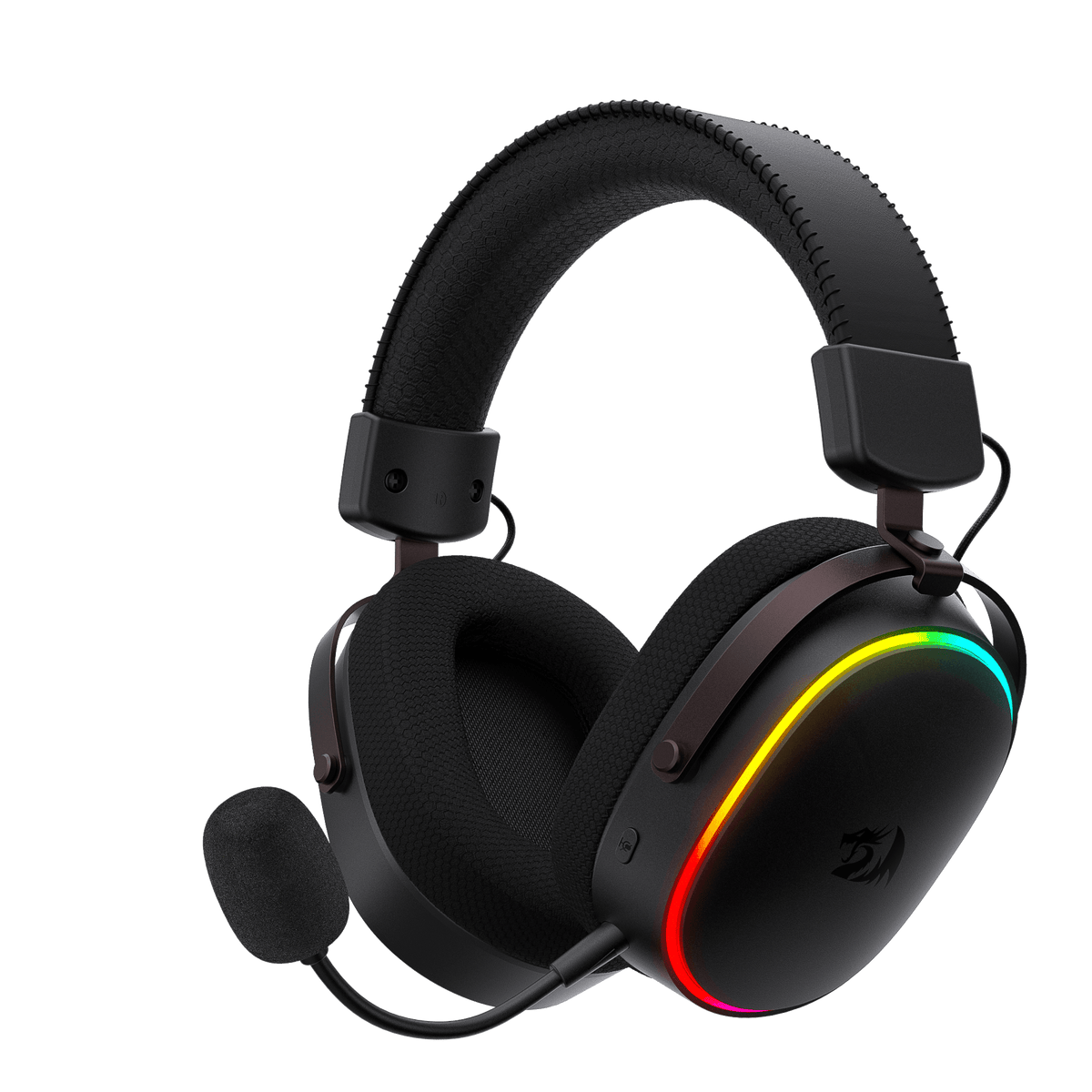 Redragon EU H831 4-Mode Wireless Gaming Headset, 53mm Drivers, 45Hr+ Battery
360° Spatial Sound, Detachable Mic with Voice Monitoring, Low Latency, Multi-Platform Headphone for PS4/5, NS, PC, Mac, Phone