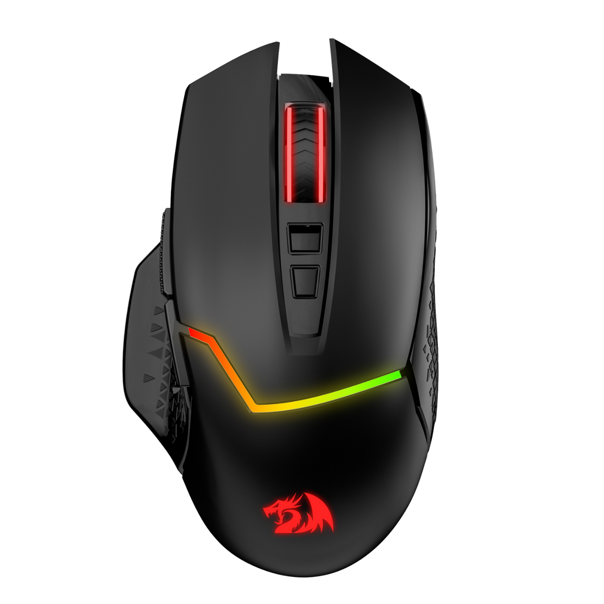 Redragon EU M690 MAX Wireless Gaming Mouse, Tri-Mode RGB Mice w/ 7 Macro Buttons, 12800 DPI, 400mAh Rechargeable Mouse for PC/Mac/Laptop