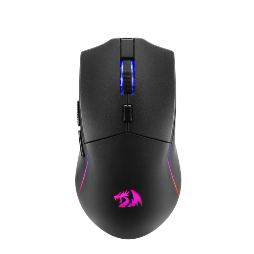 Redragon M730 PRO Wireless RGB Gaming Mouse, 3-Mode Lightweight Optical Mouse with 5 Programmable Buttons, 10000 DPI, Software Supports DIY Keybinds for PC Computer Windows Mac Laptop, Black | show