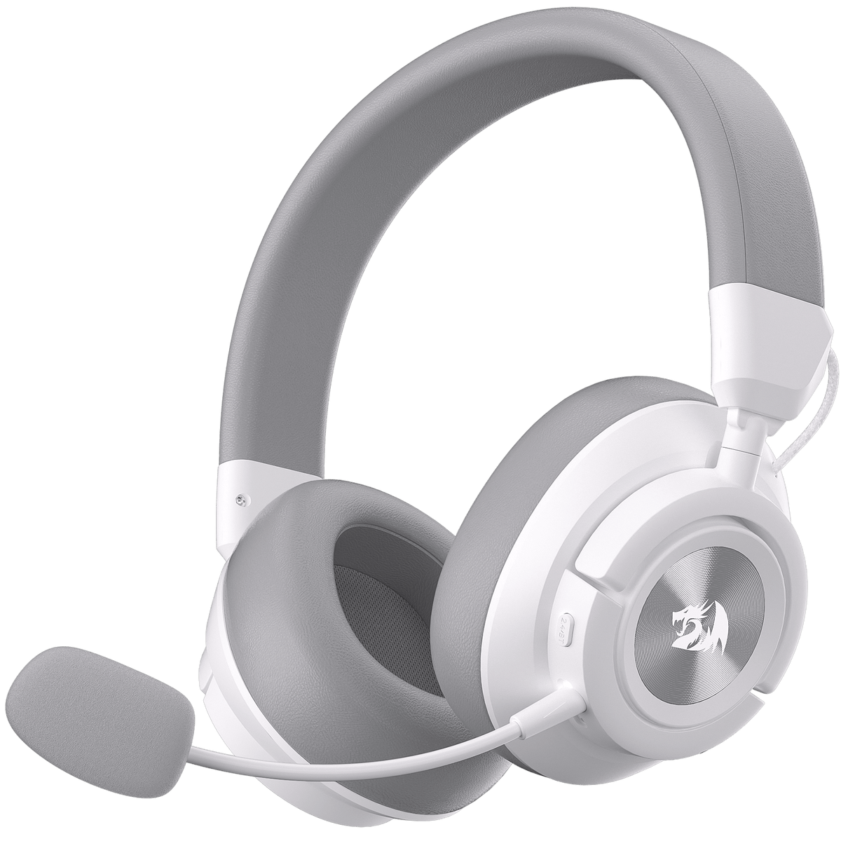 Redragon EU H889 Wireless Gaming Headset, 4 Connection Modes 2.4G/BT/3.5mm/USB, 53mm Drivers, Spatial Audio, 7.1 Surround Sound, Detachable Mic, Compatible with PC/PS5/PS4/NS/Xbox One/Phone 
