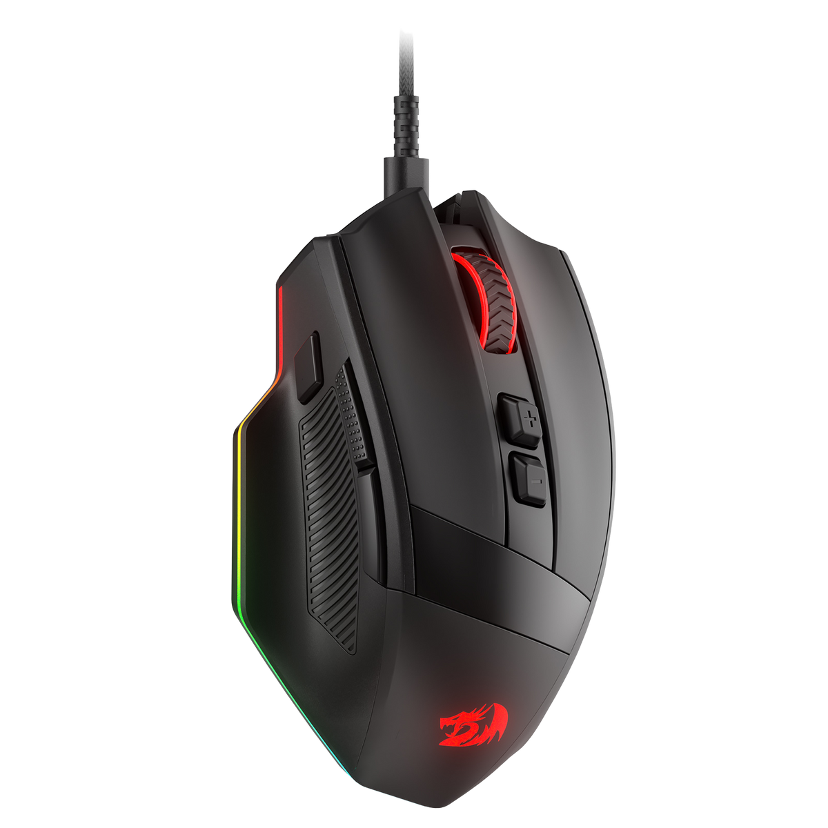 Redragon EU M923 Gaming Mouse, RGB, Wired, Black | show