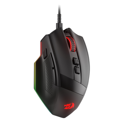 Redragon EU M923 Gaming Mouse, RGB, Wired, Black | show