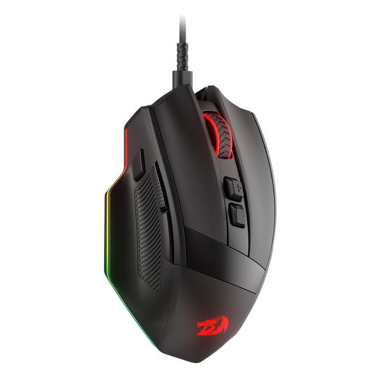 Redragon EU M923 Gaming Mouse, RGB, Wired, Black | show