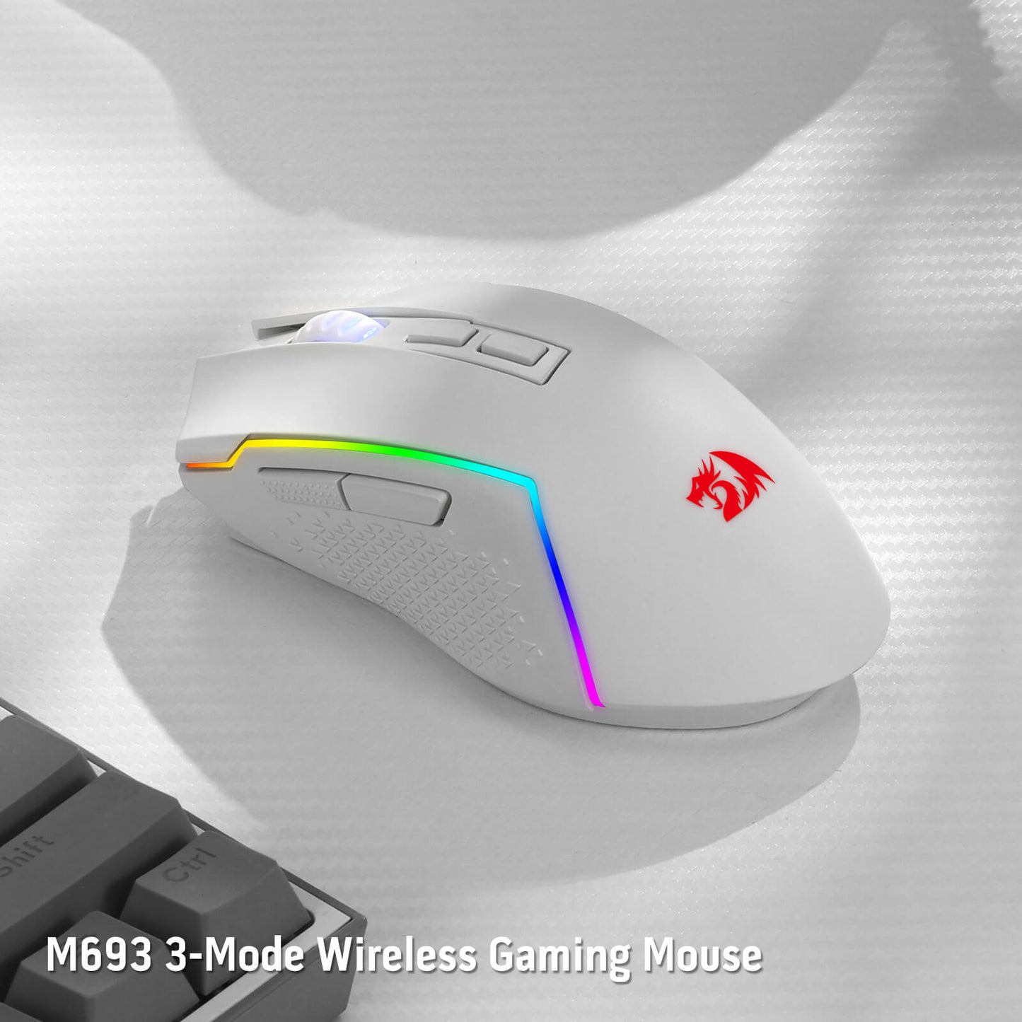 redragon EU TRIDENT M693 white mouse