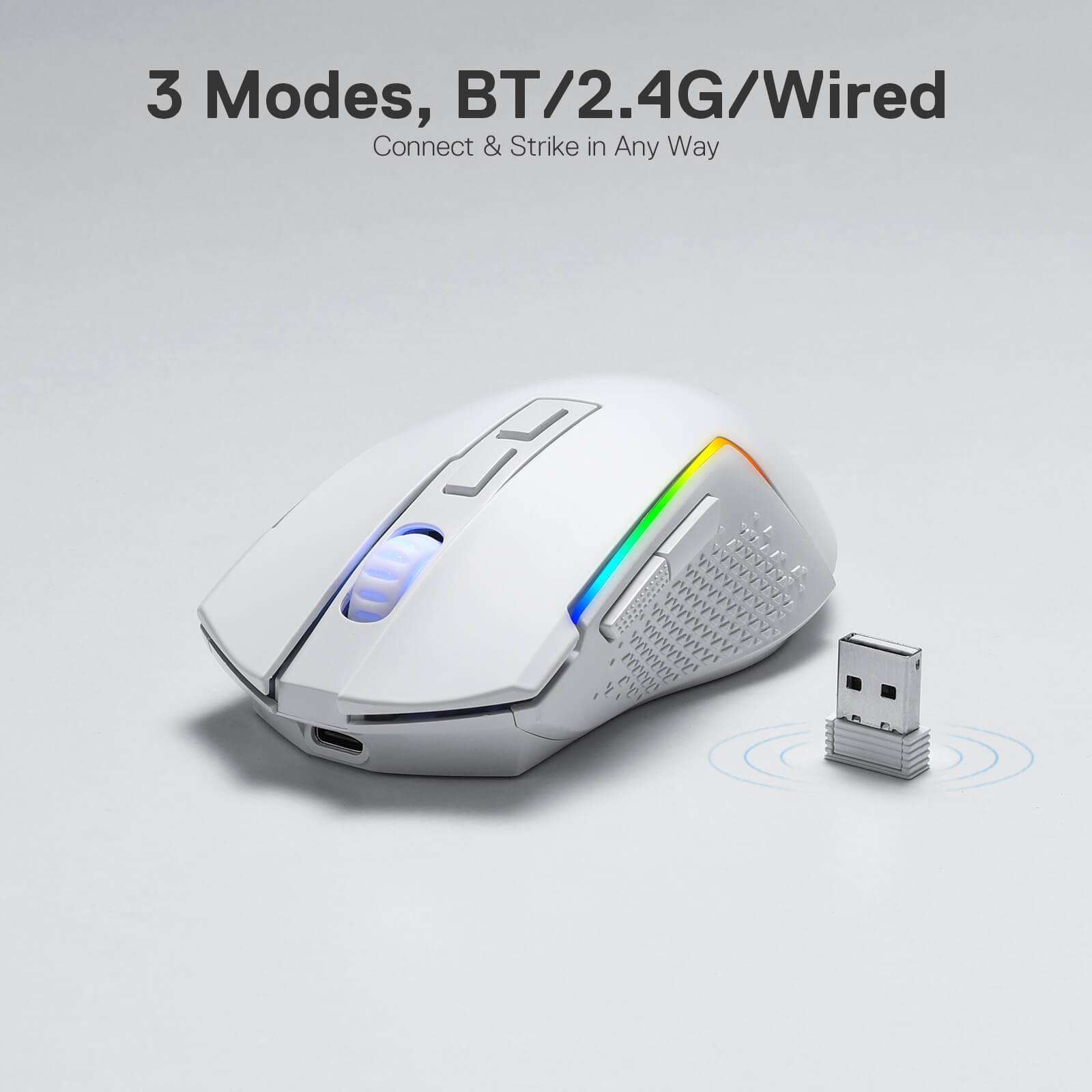 redragon EU TRIDENT M693 white mouse