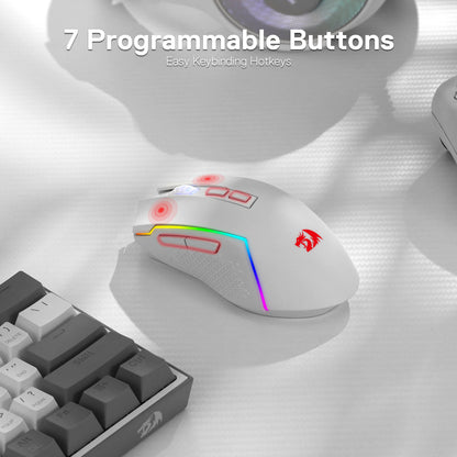 redragon EU TRIDENT M693 white mouse