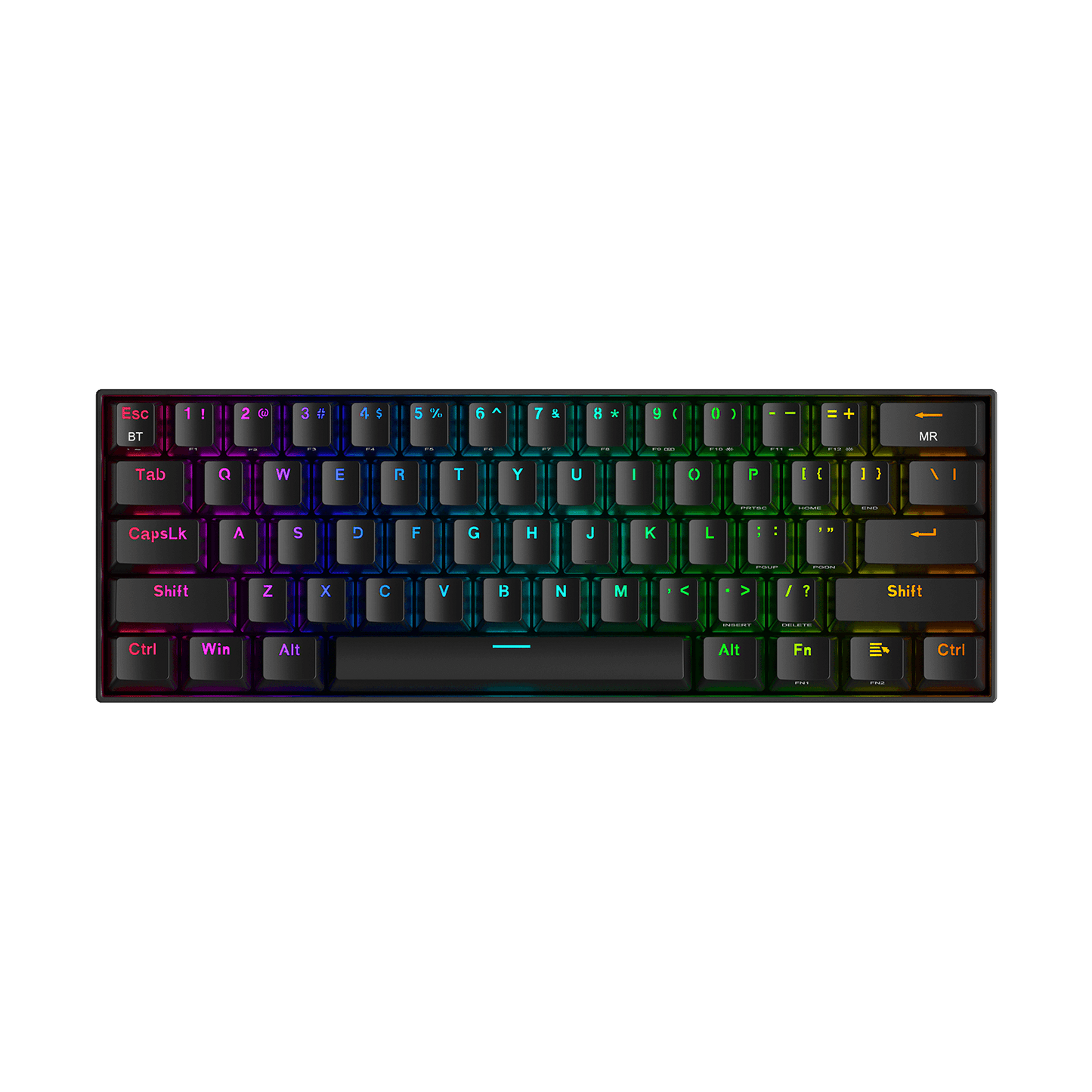 redragon EU 60% Compact bluetooth RGB Wireless Mechanical Keyboard