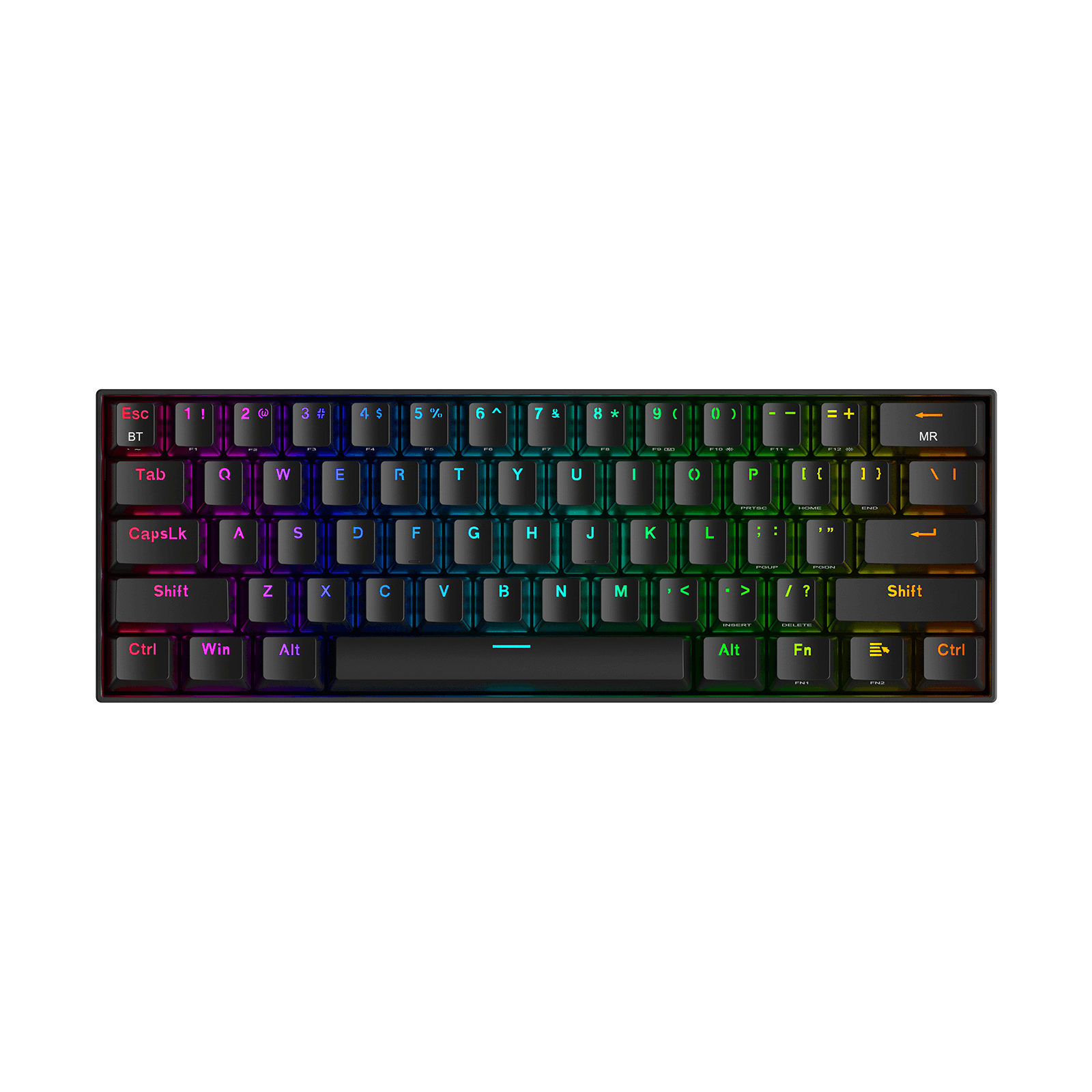 redragon EU 60% Compact bluetooth RGB Wireless Mechanical Keyboard