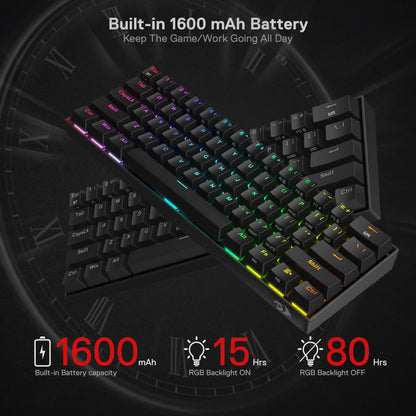 Redragon EU DRACONIC K530 mini wireless keyboard