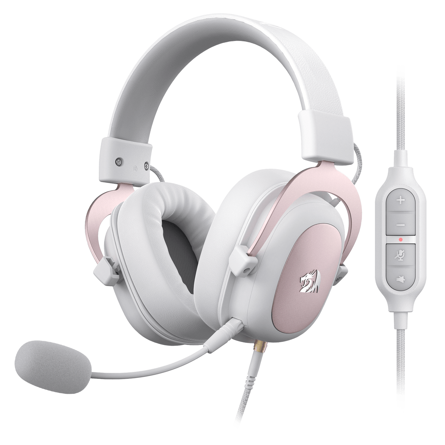 Redragon EU, pink  headphones