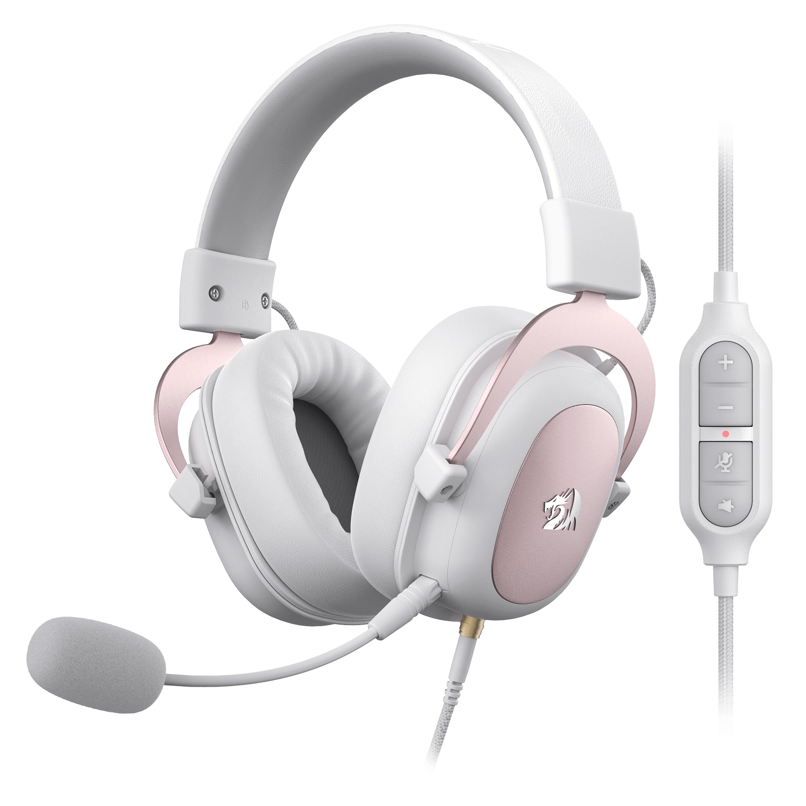 Redragon EU, pink  headphones