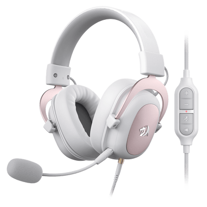 Redragon EU, pink  headphones