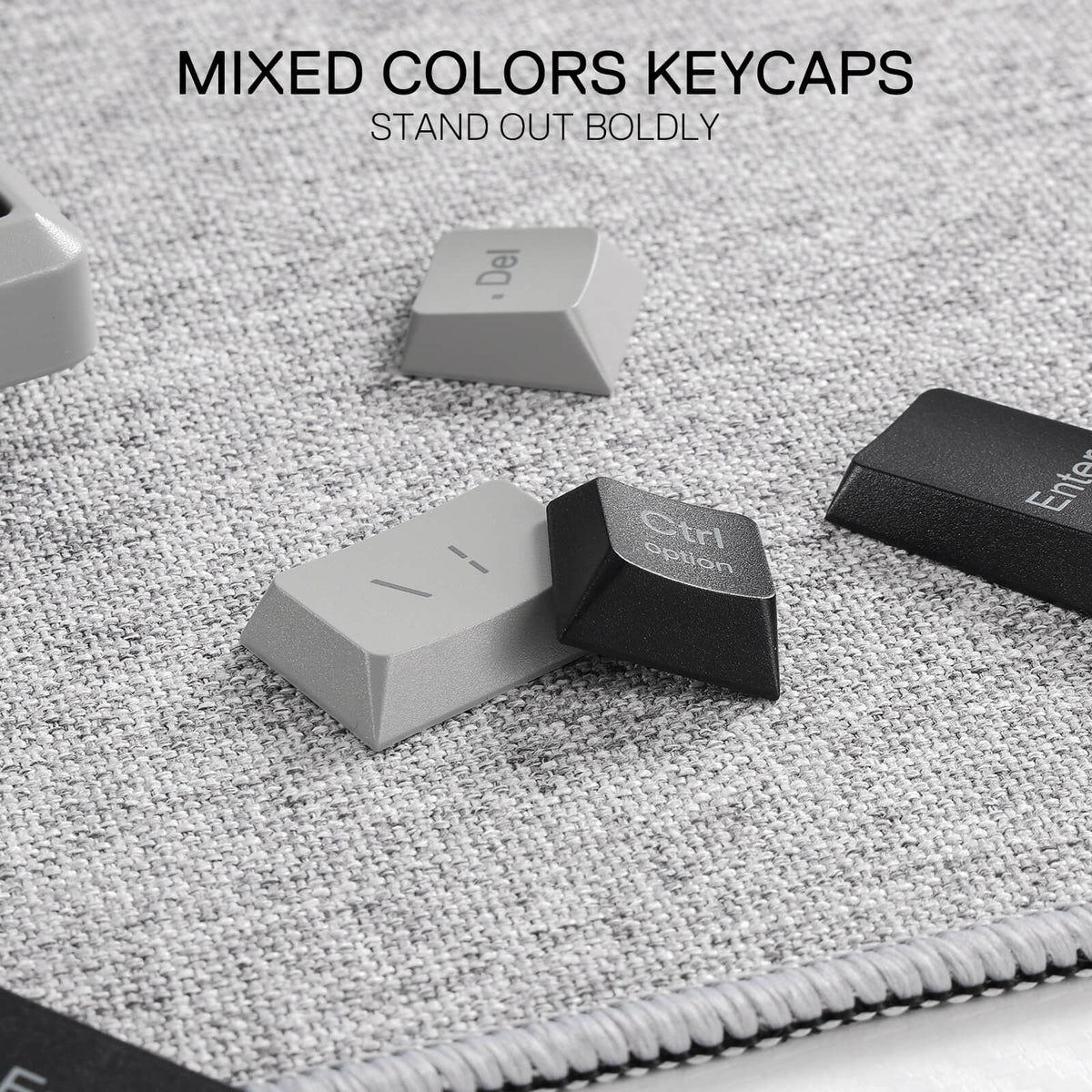 Redragon EU BK7114 96% Tri-modes Wireless Keyboard with Scissor Mechanism,  Grey and Balck Mixed-Color Keycaps are perfect for minimalism. 
