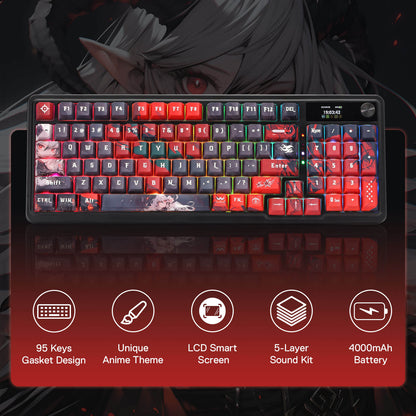 Redragon EU ARTEMIS K719 PRO Anime Keyboard