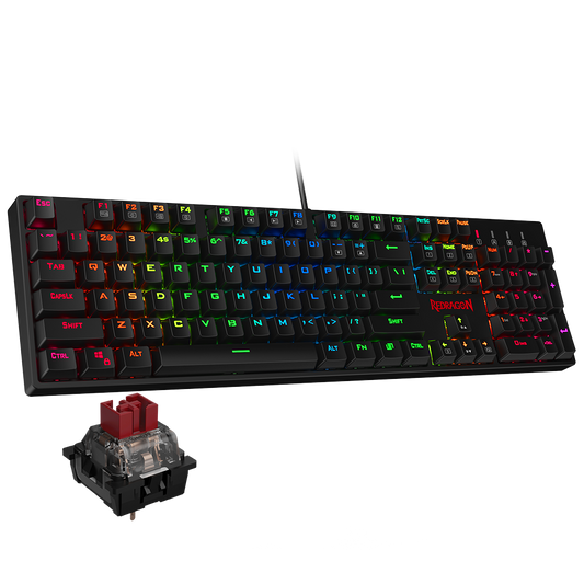 redragon EU gaming keyboard k582 with red switches