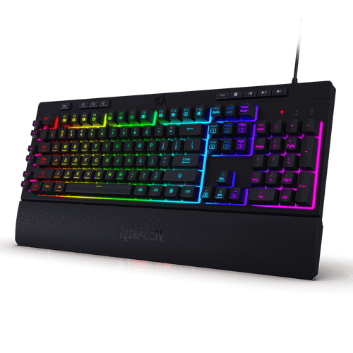 Redragon EU K512 Shiva RGB Backlit Membrane Gaming Keyboard