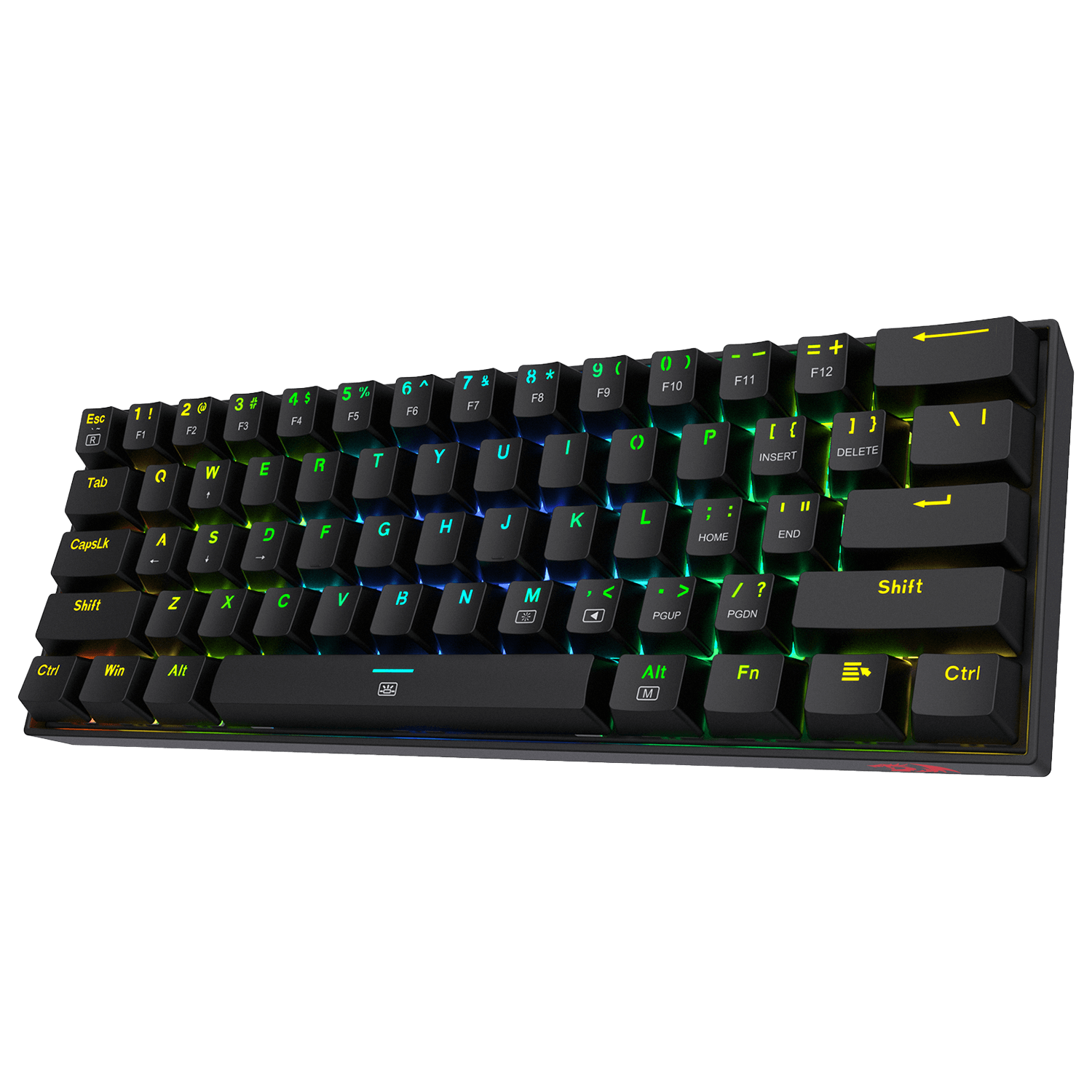 Redragon EU K630 Gaming Keyboard Red Switch White Colorsmall keyboard gaming  | show