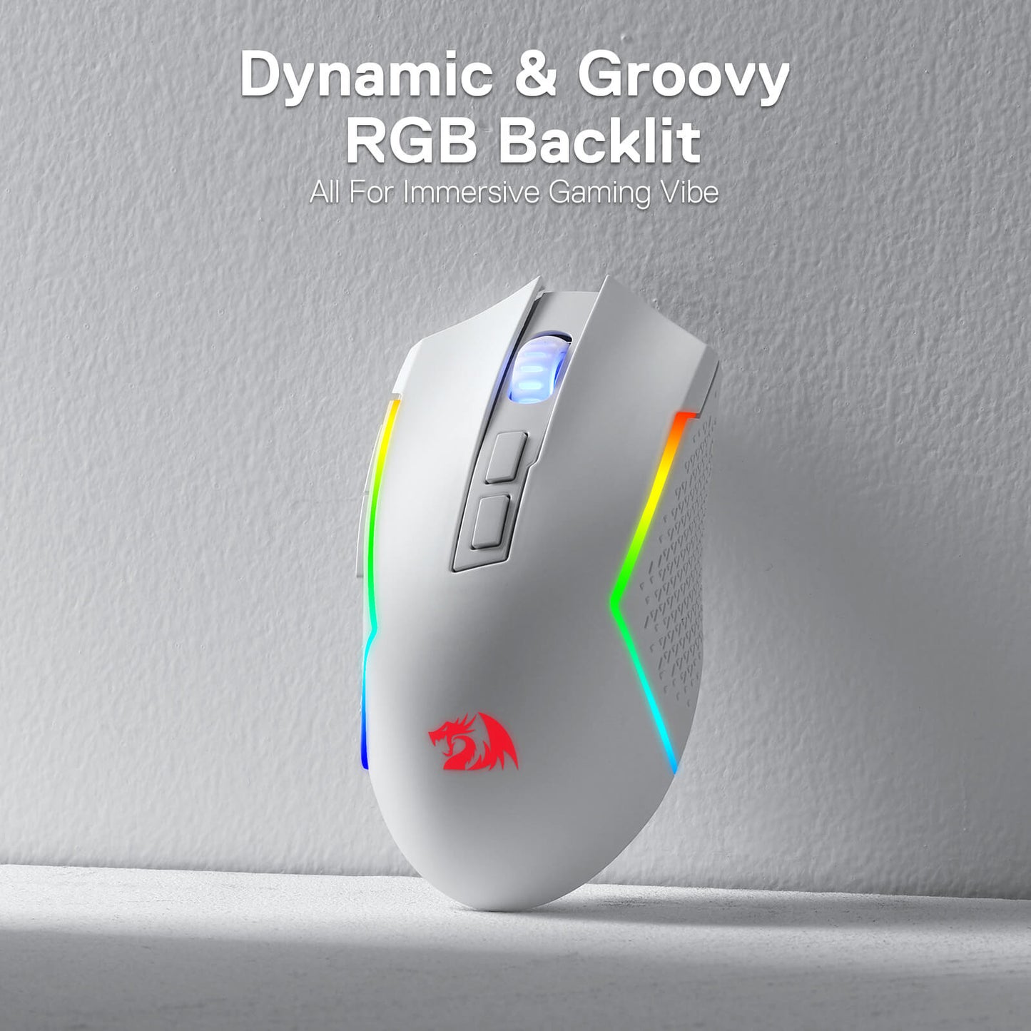 redragon EU TRIDENT M693 white mouse