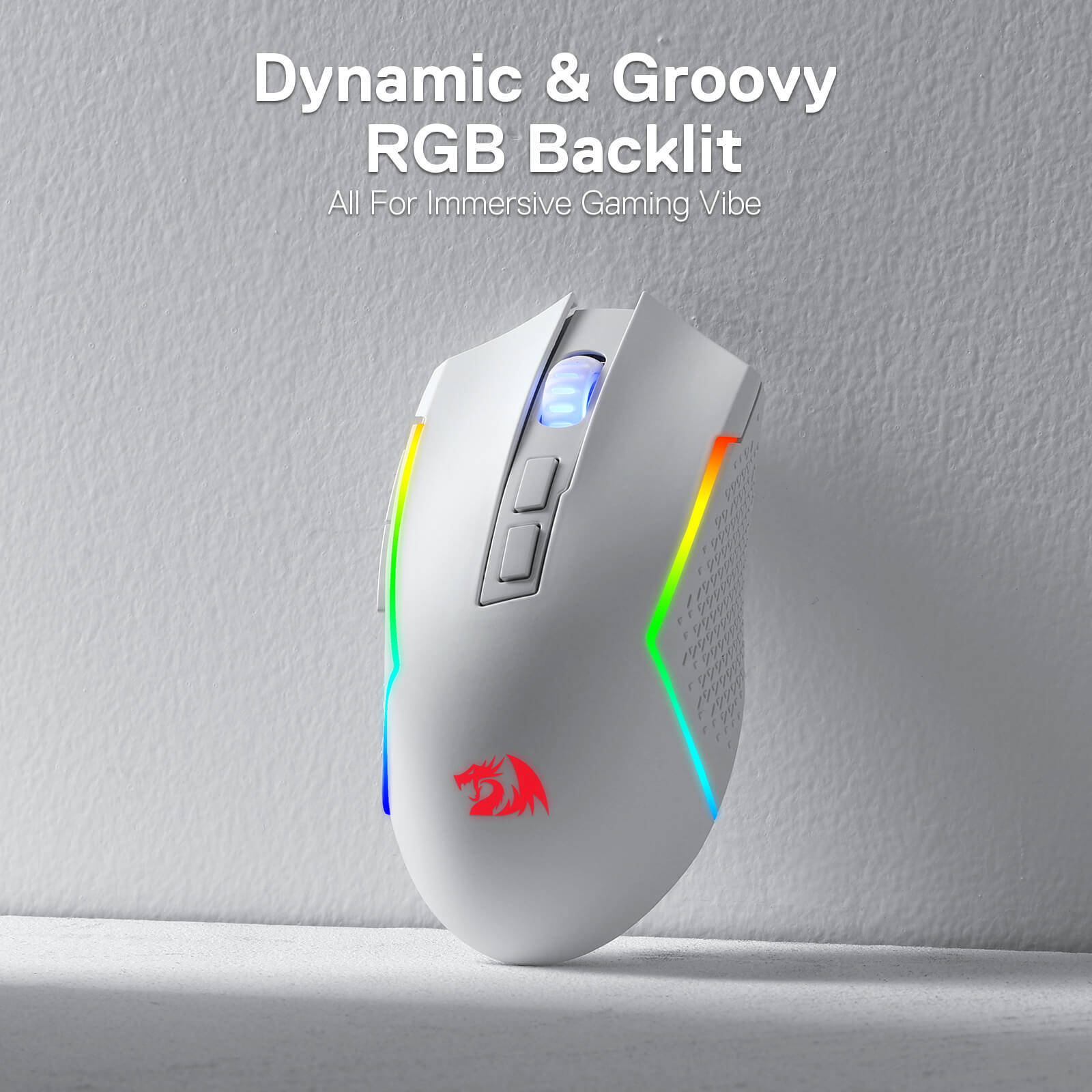 redragon EU TRIDENT M693 white mouse