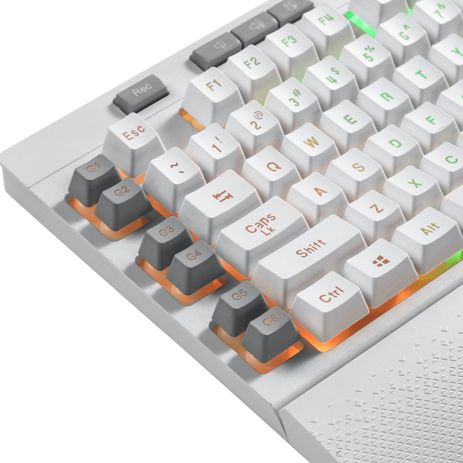 redragon EU white gaming keyboard